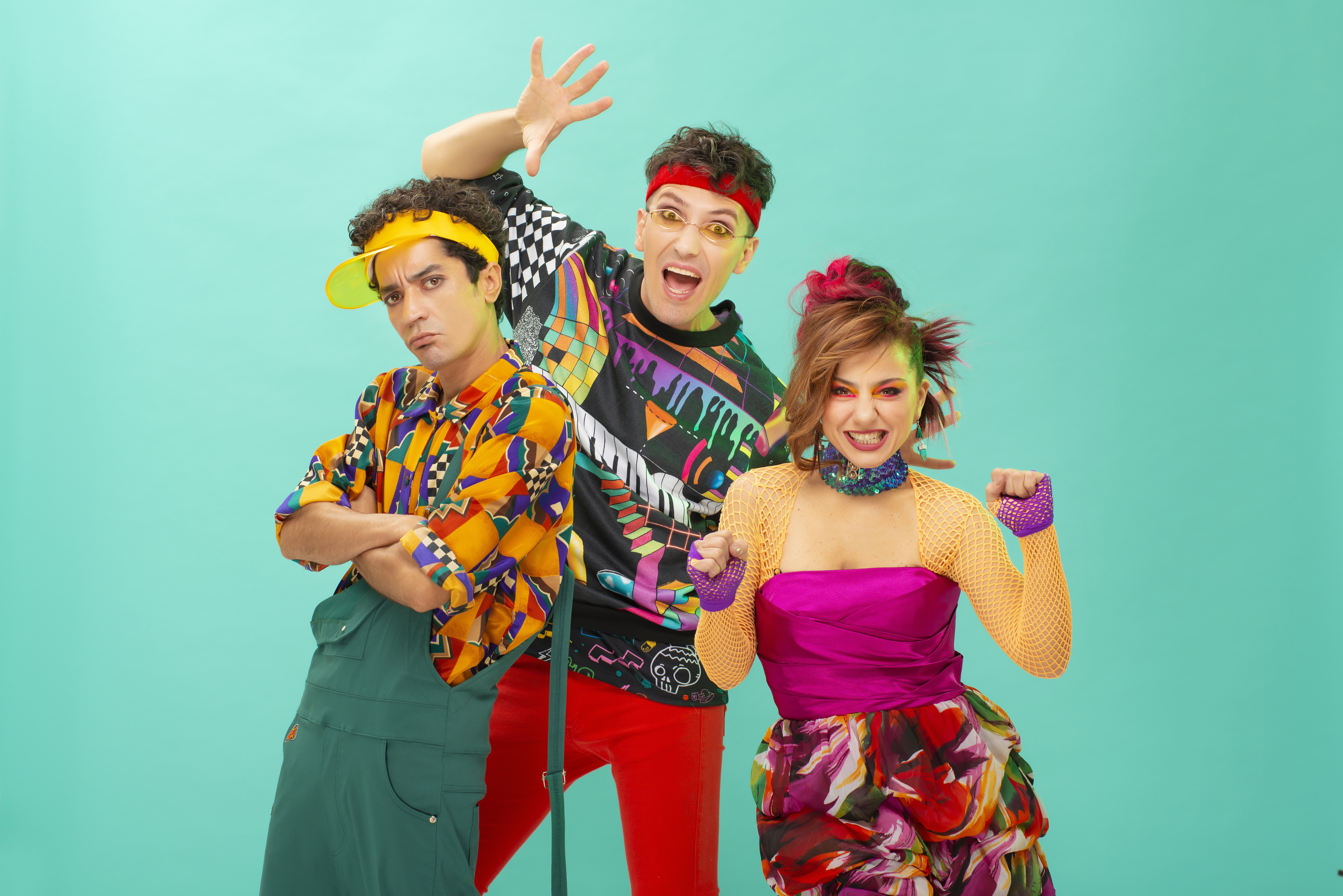 Tincho Lups, Luciano Rosini e Ivanna Rossi