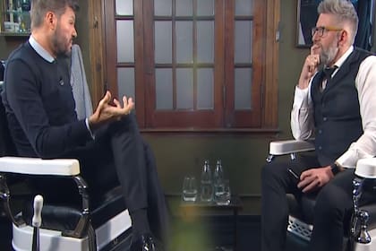 Tinelli habló de muchos temas con Luis Novaresio, y no esquivó incluso referirse a su historia personal.