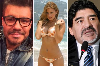 Tinelli, Luna y Maradona, tres de los famosos que irán a alentar a la Selección Nacional