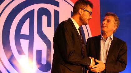 Tinelli, uno de los interlocutores del presidente de la Nación con el ambiente del fútbol