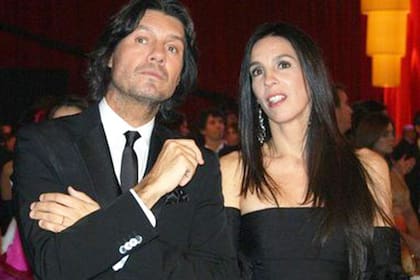 Tinelli y Paula Robles