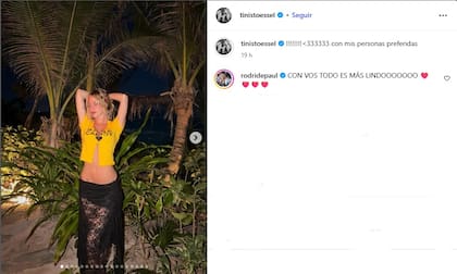 Tini con look veraniego en el Caribe