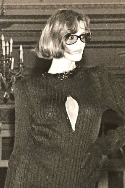 Tini de Bocourt, en su época de modelo