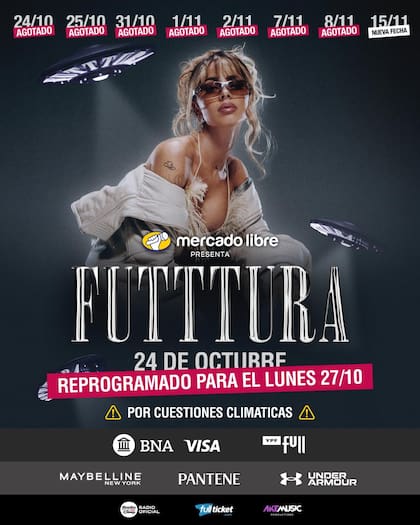 Tini reprogramó su primer show en Tecnópolis