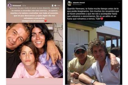 Tini Stoessel despidió a su tío Alejandro con un sentido mensaje en sus redes sociales