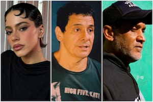 Tini Stoessel, Ricardo Mollo y el actor Diego Alonso