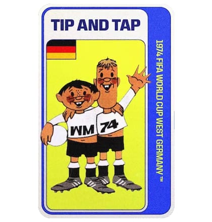 Tip y Tap, de la República Federal de Alemania 1974 (Foto: FIFA)