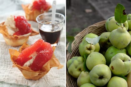 Típica fruta de otoño, el membrillo se presta para postres y pasteles exquisitos.