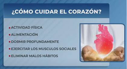 Tips para cuidar el corazón según Jorge Tartaglione