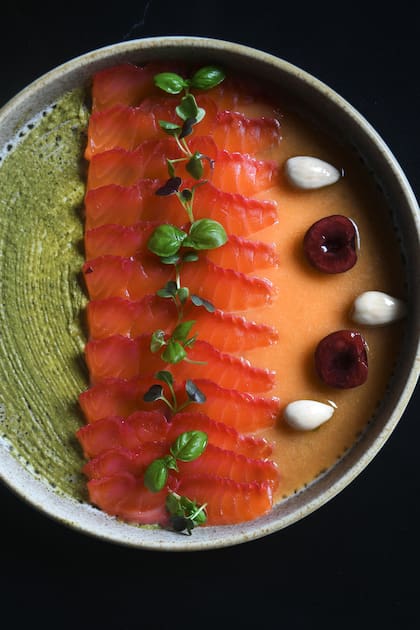 Tiradito de truchón