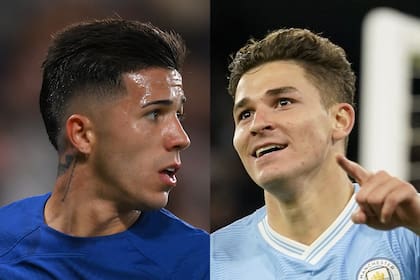 Titulares o no, Enzo Fernández y Julián Álvarez estarán cara a cara en Chelsea vs. Manchester City, semifinal por la Copa FA en Wembley.