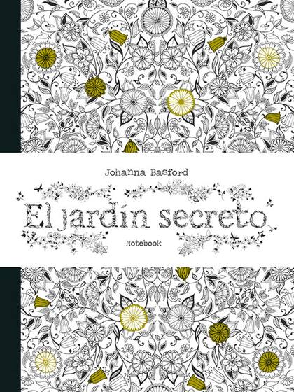 El jardín secreto es un cuaderno de notas dibujado por la escocesa Johanna Basford, autora de libros para colorear para adultos. Un regalo que me hizo llegar V&R Editoras, para enriquecer la experiencia lectora con anotaciones, sueños y listas