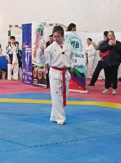 Tiziano al igual que su familia, esperan que la categoría de Taekwondo en los juegos paralímpicos sea una realidad fehaciente