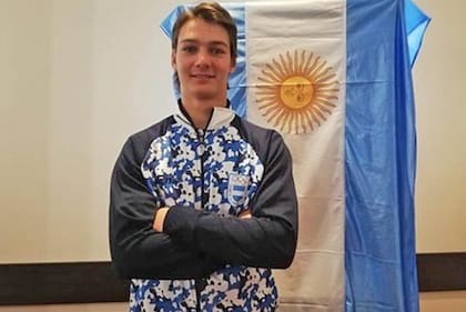 Tiziano Gravier representó a la Argentina en los Juegos Olímpicos juveniles de invierno