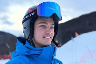 La ilusión de Tiziano Gravier: su ambicioso desafío en el esquí y los consejos de su madre, Valeria Mazza