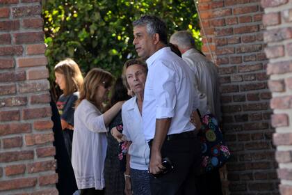 Mario Massaccesi, muy amigo de la actriz, la acompañó en el difícil momento