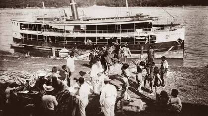 Toda la explotación de caucho dependía de la mano de obra de los indígenas