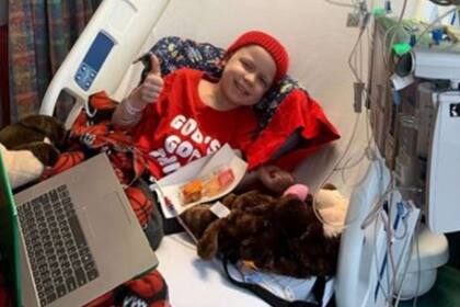 Toda la familia se mudó de Virginia al área de Filadelfia donde Zeke estaba recibiendo tratamiento en el Hospital de Niños de Filadelfia (CHOP)