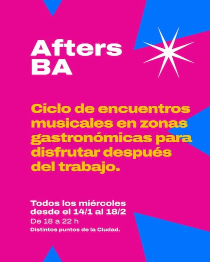 Toda la programación puede encontrarse en el Instagram oficial de @Descubrir_ba