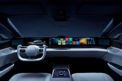 Toda la tecnología del tablero y e infoentretenimiento del Afeela es diseñado y fabricado por Sony