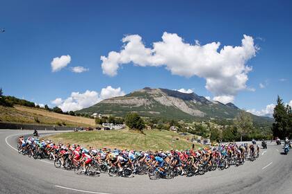 Toda una rareza la quinta etapa del Tour de France, sin ciclistas escapados