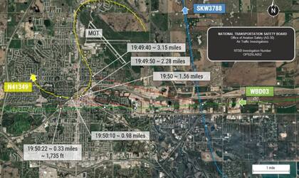 Todas las aeronaves completaron sus operaciones sin registrar heridos o daños materiales