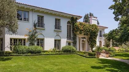 Una vista de la nueva casa de Angelina Jolie