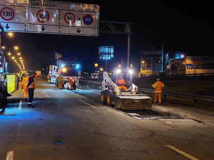 Todas las obras se realizan bajo estrictas condiciones de seguridad vial.