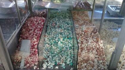 Todas las variedades de pochoclo de Raúl