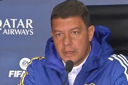 Todavía no está garantizada la continuidad del entrenador Sebastián Battaglia en Boca (Foto: Captura de video)