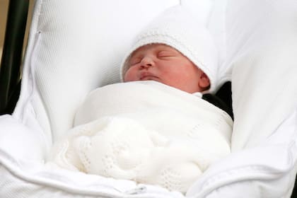 Todavía no se conoce el nombre del bebé. Sólo se sabe que es un varón. FOTO: Reuters