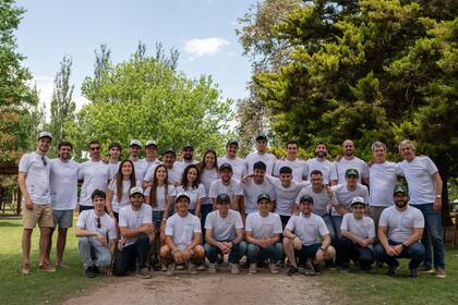 Todo el equipo de la empresa nacida en Casilda, Santa Fe
