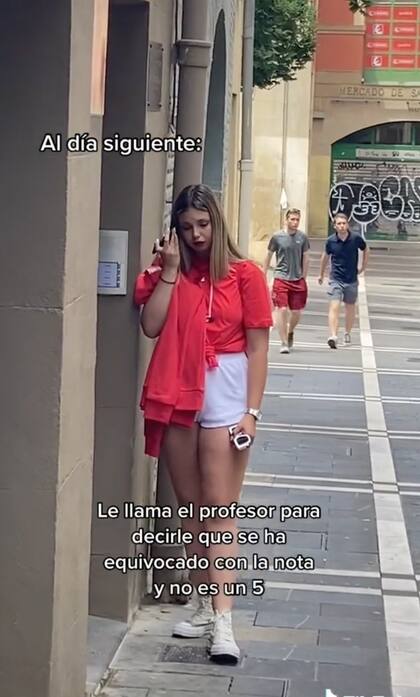 Todo era felicidad hasta que recibió aquella llamada