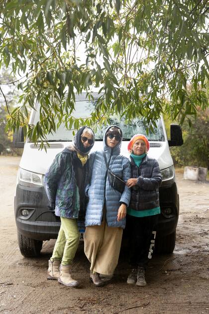 Todo fluyó durante el viaje, no hubo una sola discusión. “Las tres tenemos una filosofía de vida parecida”, aseguran.