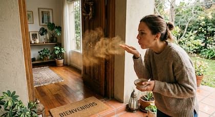 Todo lo que hay que saber sobre el ritual del soplido de canela (imagen ilustrativa generada con IA)