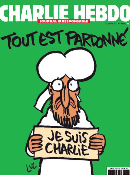 "Todo perdonado", próximo número de Charlie Hebdo