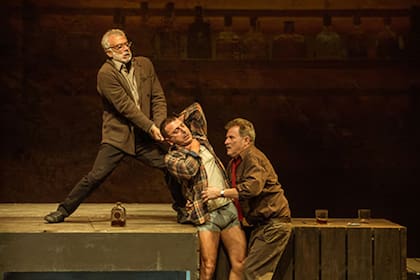 "Todo teatro es político. La mayor sinsorgada es teatro político, por la zafiedad que comunica. Siempre habrá algo de lo que hablar o algo que denunciar. En vez de militar en un partido político, militamos encima del escenario, con humor", decía el actor