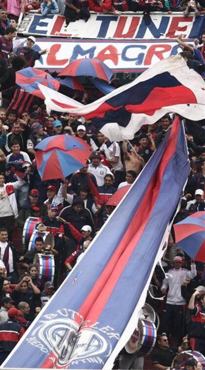 Los hinchas de San Lorenzo llenaron la popular