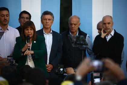 Todos el Pro junto: Patricia Bullrich, con Macri y Larreta en busca de un renacer