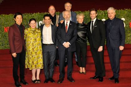 Todos juntos frente a los flashes: los protagonistas, el director Fernando Meirelles y los responsables del film