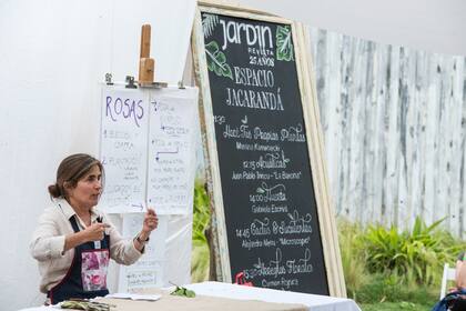 Todos lo días habrá charlas temáticas a cargo de colaboradores de Revista Jardín. Clara Billoch, por ejemplo, nos contará su experiencia con las rosas