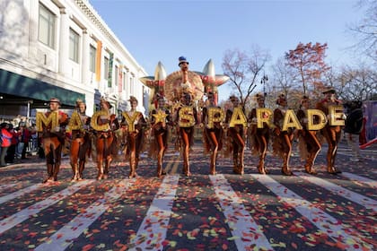 Todos los años, el Desfile del Día de Acción de Gracias de Macy’s ofrece una gran variedad de shows de entretenimiento (Associated Press/Achivo)
