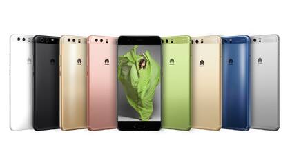 Todos los colores en los que estará disponible el Huawei P10; se asoció con Pantone para lograrlos