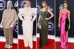 De Aguilera a Dua Lipa: los looks de las famosas en los American Music Awards