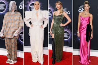 De Aguilera a Dua Lipa: los looks de las famosas en los American Music Awards