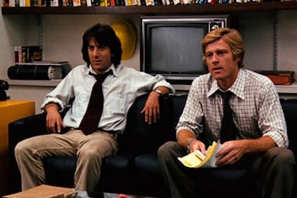 Todos los hombres del presidente de 1976 está protagonizada por Dustin Hoffman y Robert Redford (Foto: IMDb)