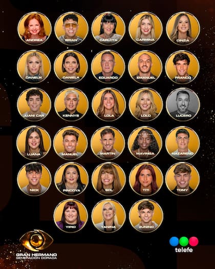 Todos los jugadores que continúan en juego en Gran Hermano Generación Dorada