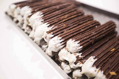 Todos los locales del país venden churros, bolitas y chipá.