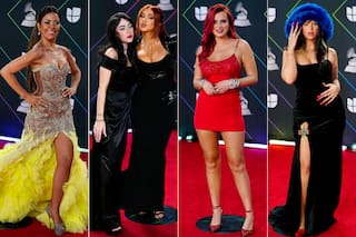 Del llamativo vestido de Gloria Trevi al voluptuoso look vampiresco de Christina Aguilera