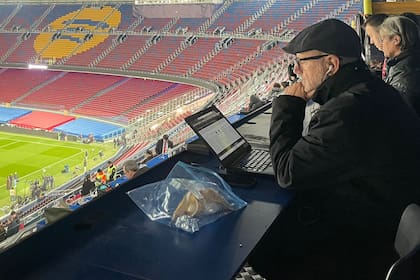 "Todos los martes iba a un kiosco de La Rambla a comprar El Gráfico", cuenta el catalán, en relación a su temprano fervor por el fútbol argentino